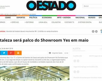 Showroom Yes Fortaleza é destaque no jornal O Estado